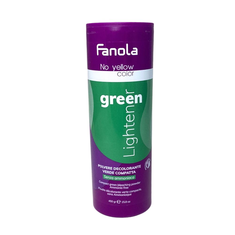 Fanola No Yellow Color Green Lightener Blondierpulver 450 g